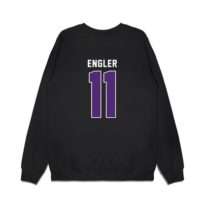 UST - NCAA Women's Ice Hockey : Maya Engler - Vintage Shersey Premium Crewneck Sweatshirt-1