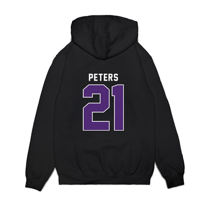 UST - NCAA Men's Ice Hockey : Carson Peters - Vintage Shersey Premium Hooded Sweatshirt-1