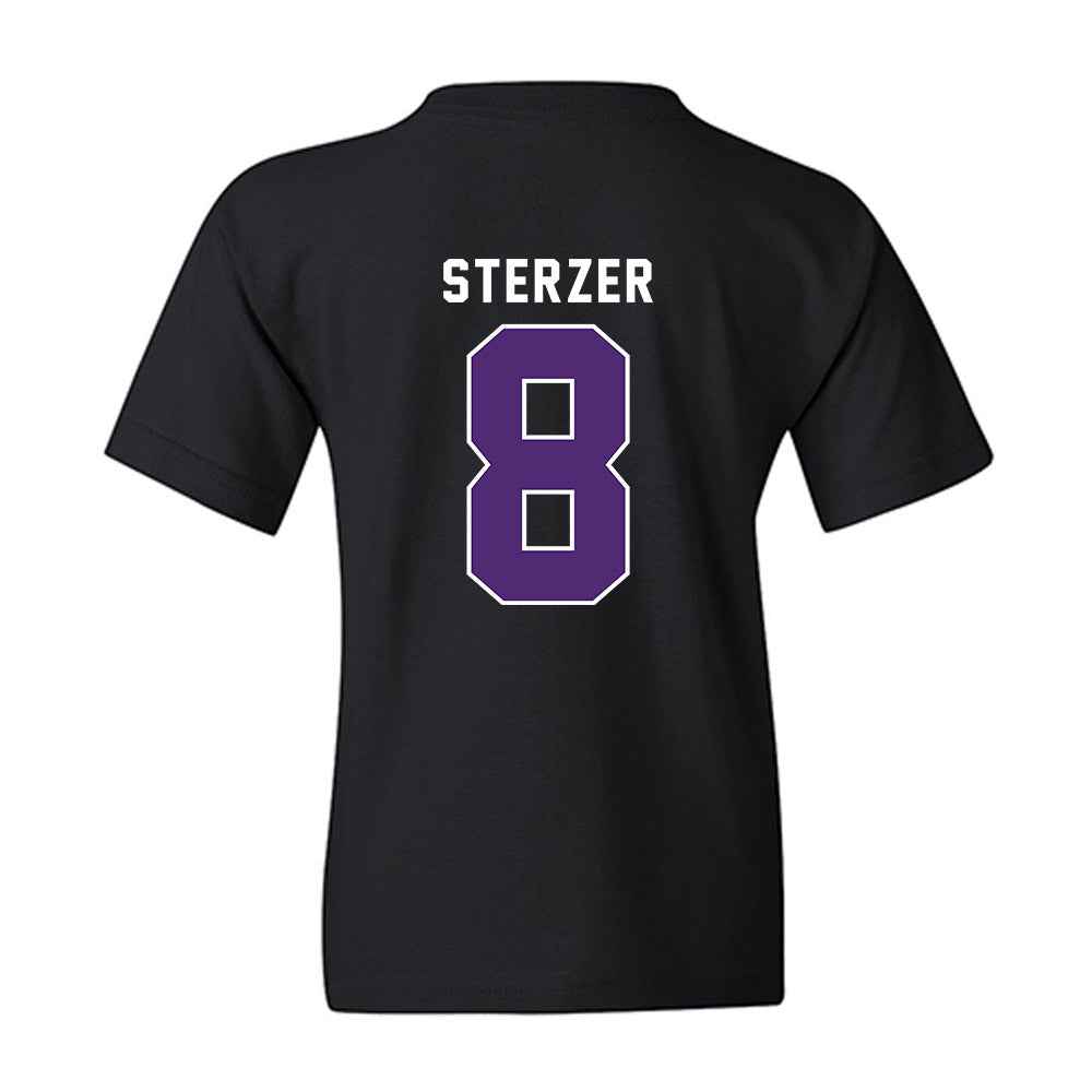 UST - NCAA Men's Ice Hockey : Caige Sterzer - Vintage Shersey Youth T-Shirt-1