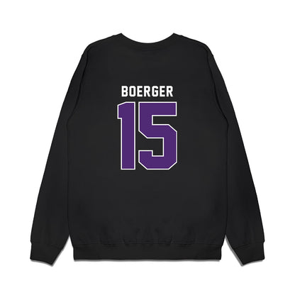 UST - NCAA Women's Ice Hockey : Ella Boerger - Vintage Shersey Premium Crewneck Sweatshirt-1