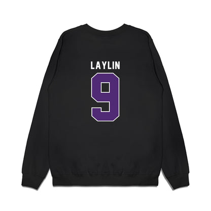 UST - NCAA Men's Ice Hockey : Casy Laylin - Vintage Shersey Premium Crewneck Sweatshirt-1