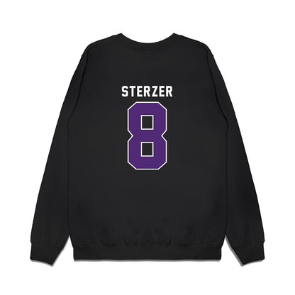 UST - NCAA Men's Ice Hockey : Caige Sterzer - Vintage Shersey Premium Crewneck Sweatshirt-1