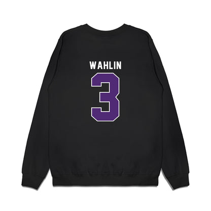 UST - NCAA Men's Ice Hockey : Lucas Wahlin - Vintage Shersey Premium Crewneck Sweatshirt-1