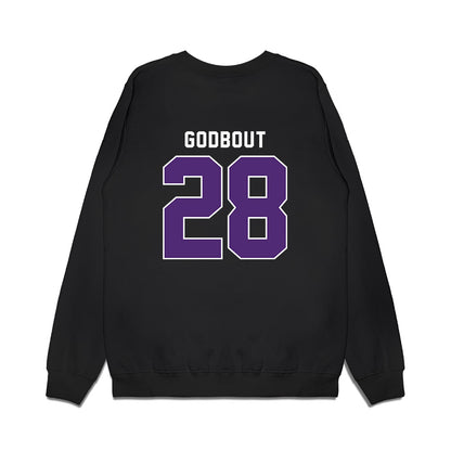 UST - NCAA Men's Ice Hockey : Dylan Godbout - Vintage Shersey Premium Crewneck Sweatshirt-1