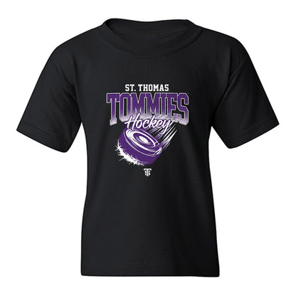 UST - NCAA Women's Ice Hockey : Cara Sajevic - Vintage Shersey Youth T-Shirt-0