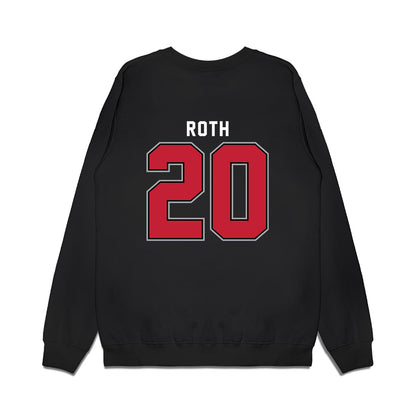 Ohio State - NCAA Women's Ice Hockey : Maria Roth - Vintage Shersey Premium Crewneck Sweatshirt-1