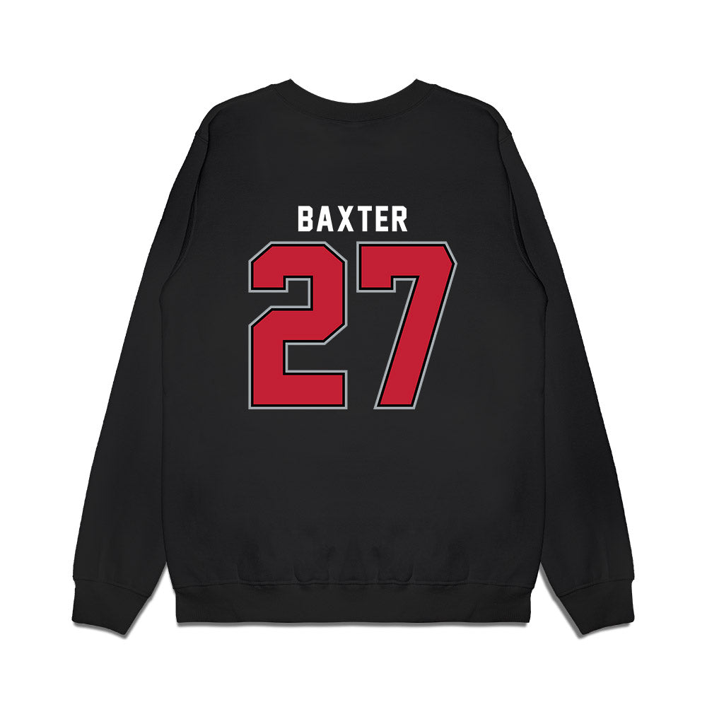 Ohio State - NCAA Women's Ice Hockey : Jordan Baxter - Vintage Shersey Premium Crewneck Sweatshirt-1