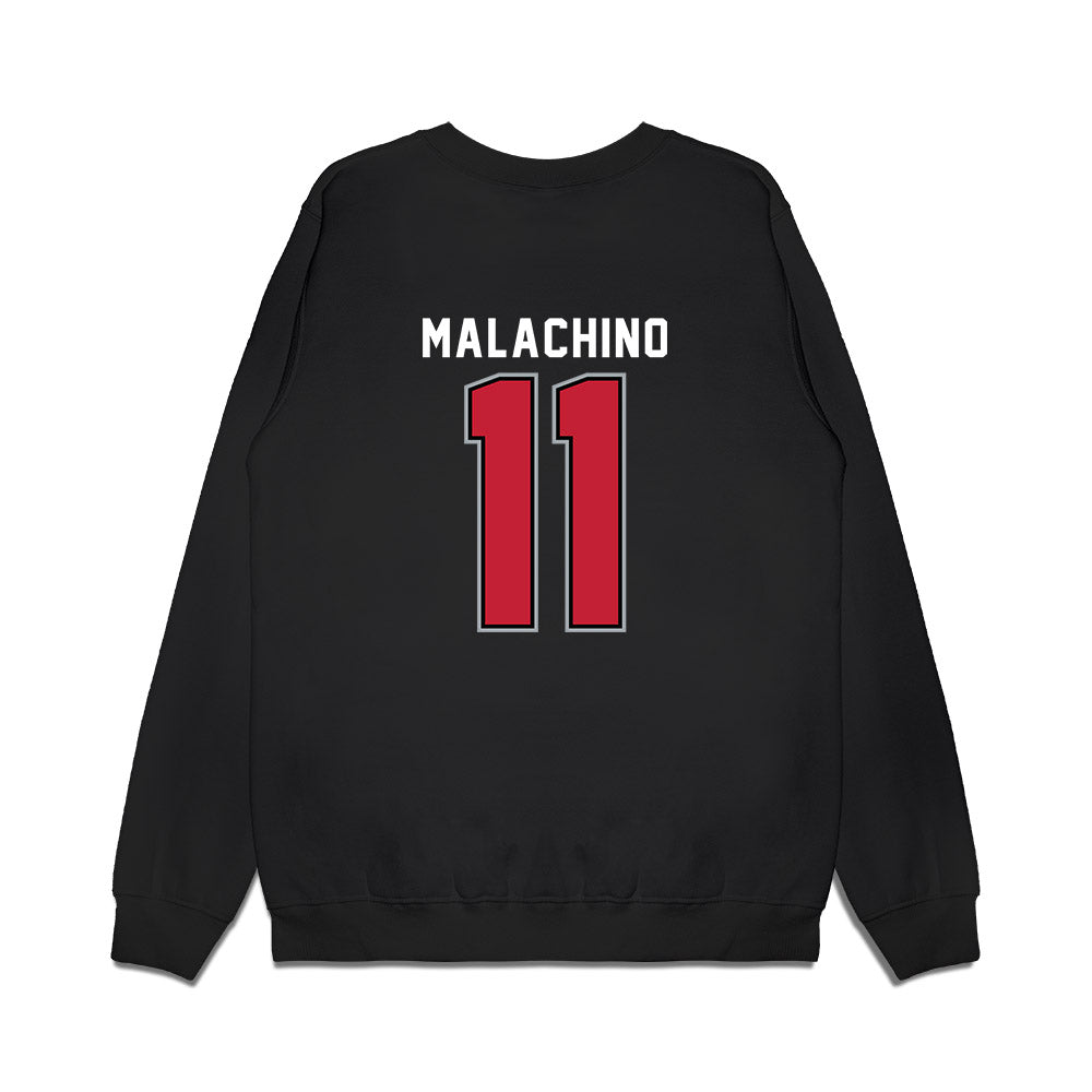 Ohio State - NCAA Women's Ice Hockey : Kaia Malachino - Vintage Shersey Premium Crewneck Sweatshirt-1