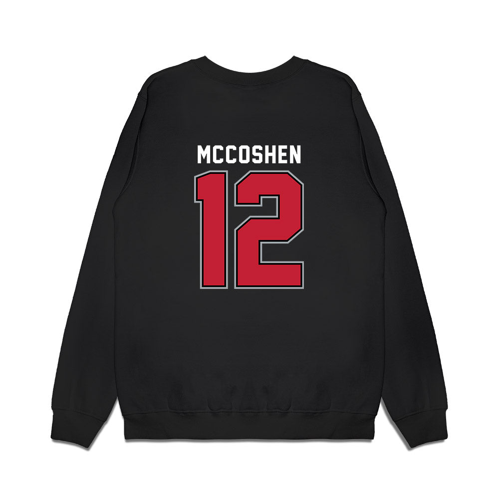Ohio State - NCAA Women's Ice Hockey : Grace McCoshen - Vintage Shersey Premium Crewneck Sweatshirt-1