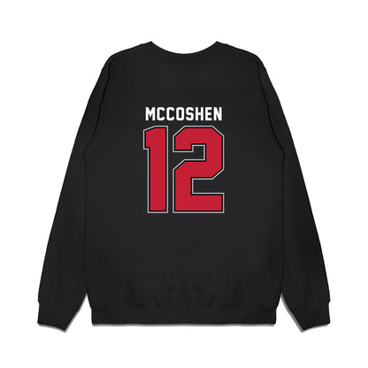 Ohio State - NCAA Women's Ice Hockey : Grace McCoshen - Vintage Shersey Premium Crewneck Sweatshirt-1