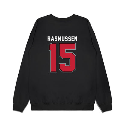 Ohio State - NCAA Women's Ice Hockey : Macy Rasmussen - Vintage Shersey Premium Crewneck Sweatshirt-1