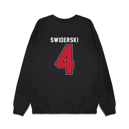 Ohio State - NCAA Women's Ice Hockey : Sara Swiderski - Vintage Shersey Premium Crewneck Sweatshirt-1