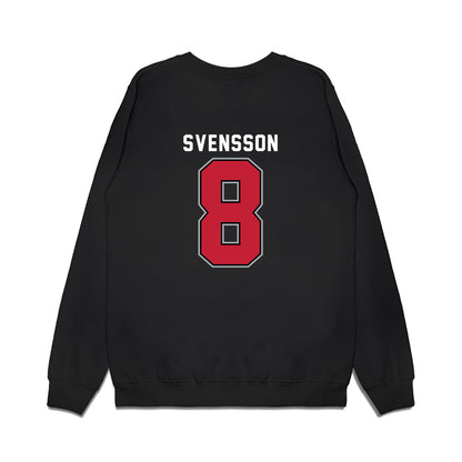 Ohio State - NCAA Women's Ice Hockey : Hilda Svensson - Vintage Shersey Premium Crewneck Sweatshirt-1