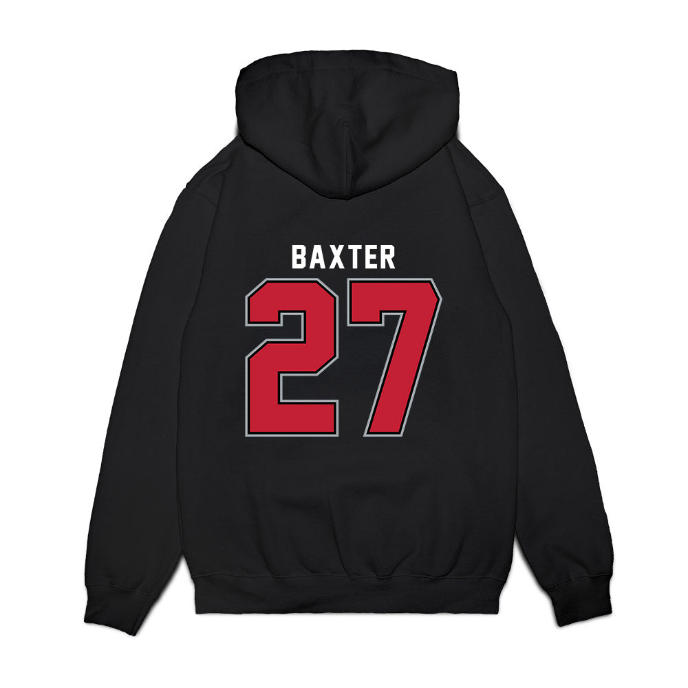 Ohio State - NCAA Women's Ice Hockey : Jordan Baxter - Vintage Shersey Premium Hooded Sweatshirt-1