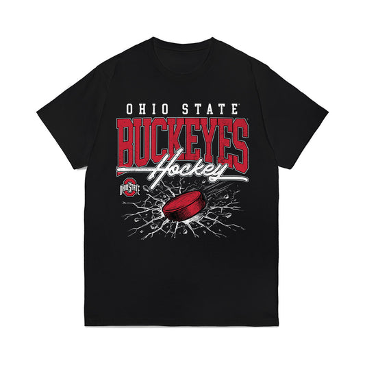 Ohio State - NCAA Women's Ice Hockey : Kate Viel - Vintage Shersey Comfort Colors T-Shirt-0