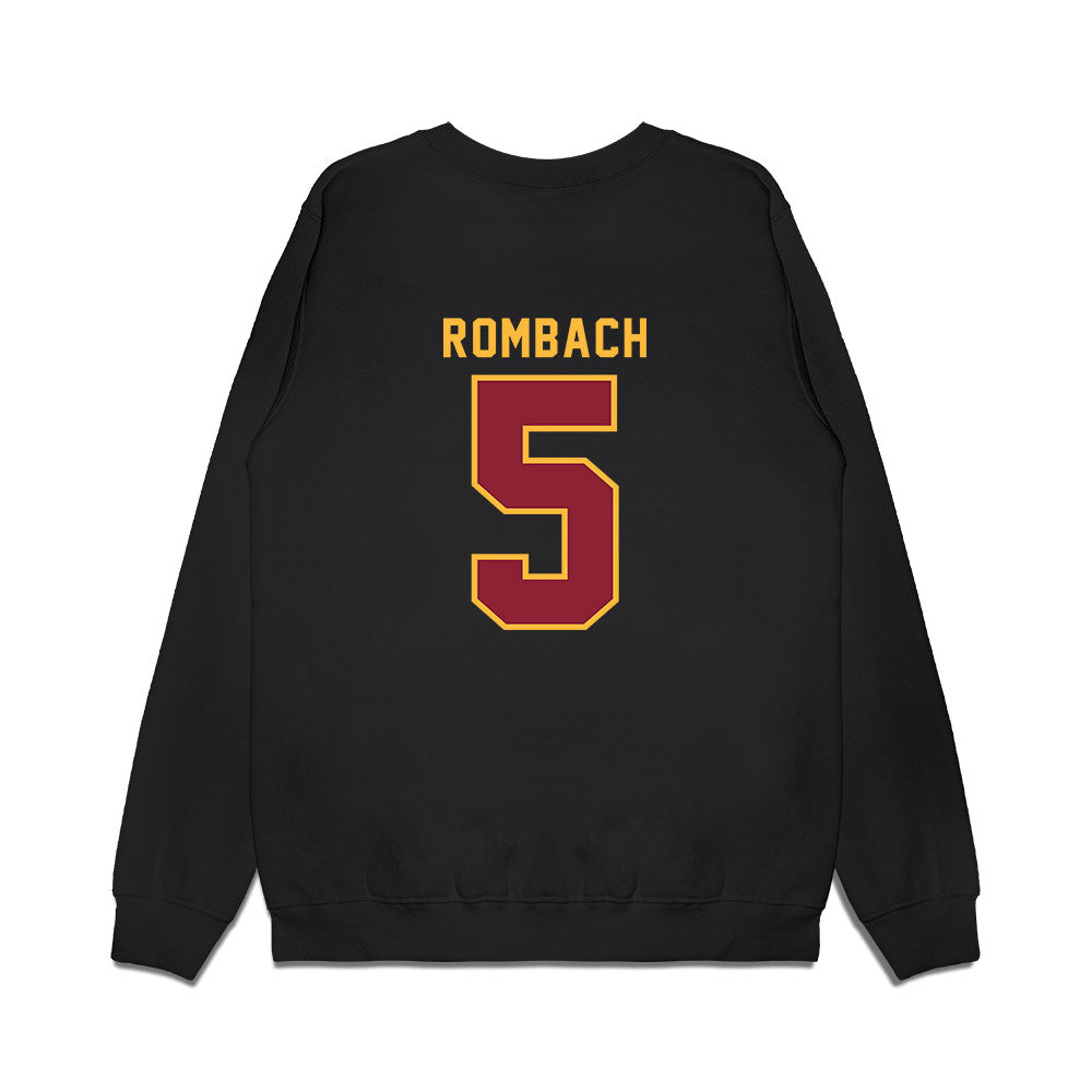 Minnesota - NCAA Men's Ice Hockey : Jacob Rombach - Vintage Shersey Premium Crewneck Sweatshirt-1
