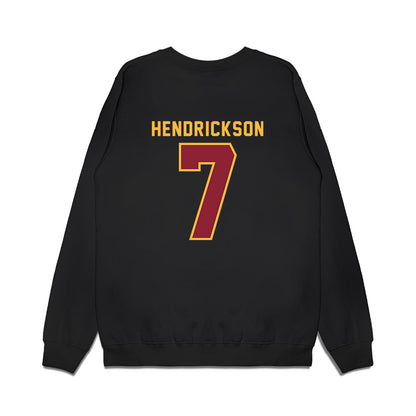 Minnesota - NCAA Men's Ice Hockey : Beckett Hendrickson - Vintage Shersey Premium Crewneck Sweatshirt-1