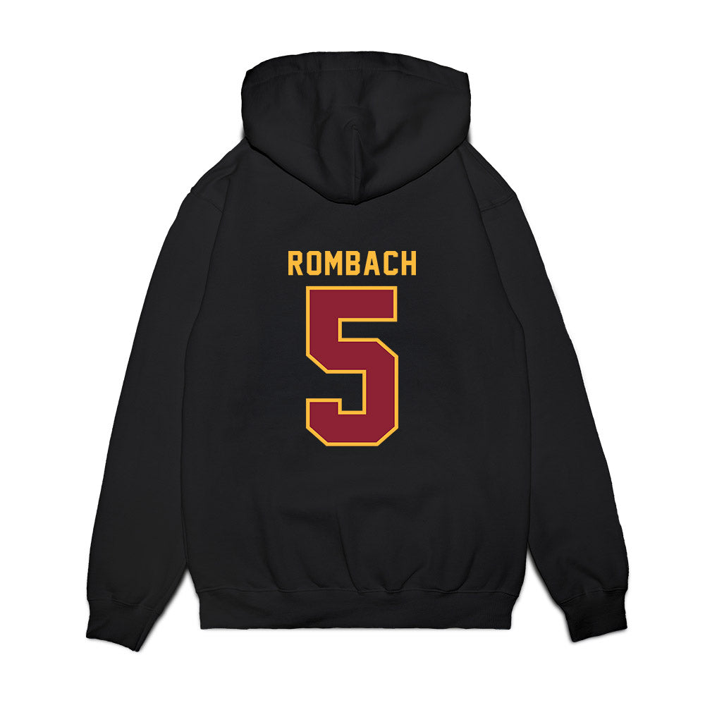 Minnesota - NCAA Men's Ice Hockey : Jacob Rombach - Vintage Shersey Premium Hooded Sweatshirt-1