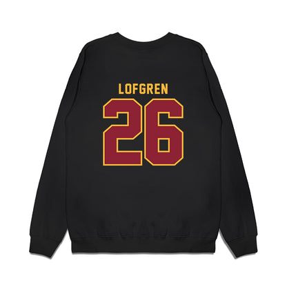 Minnesota - NCAA Men's Ice Hockey : Axel Lofgren - Vintage Shersey Premium Crewneck Sweatshirt-1