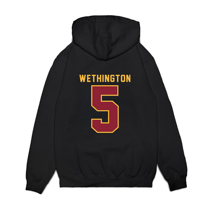 Minnesota - NCAA Women's Ice Hockey : Madeline Wethington - Vintage Shersey Premium Hooded Sweatshirt-1