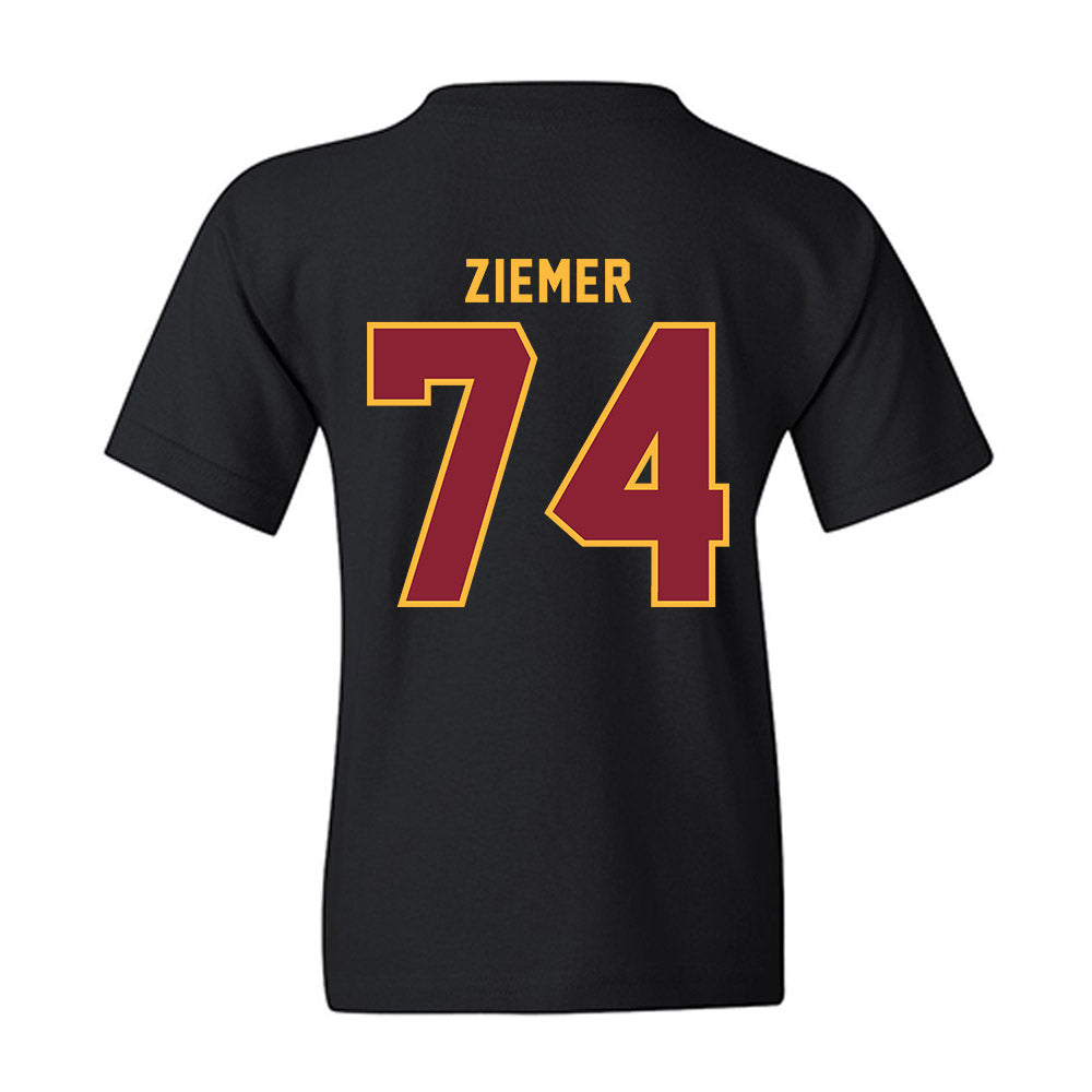 Minnesota - NCAA Men's Ice Hockey : Brodie Ziemer - Vintage Shersey Youth T-Shirt-1