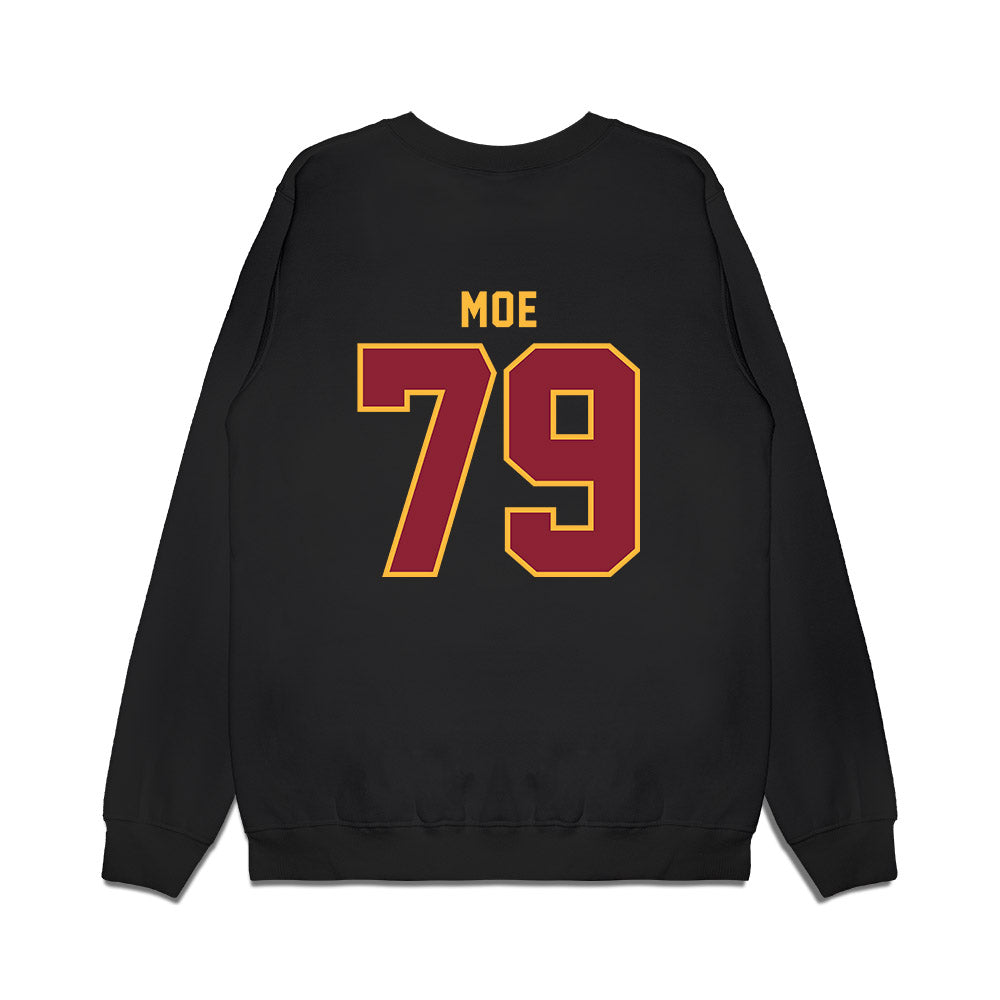 Minnesota - NCAA Men's Ice Hockey : Mason Moe - Vintage Shersey Premium Crewneck Sweatshirt-1