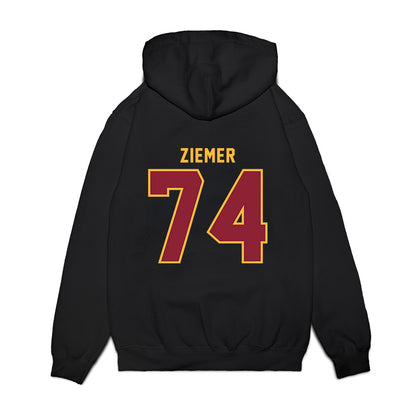 Minnesota - NCAA Men's Ice Hockey : Brodie Ziemer - Vintage Shersey Premium Hooded Sweatshirt-1