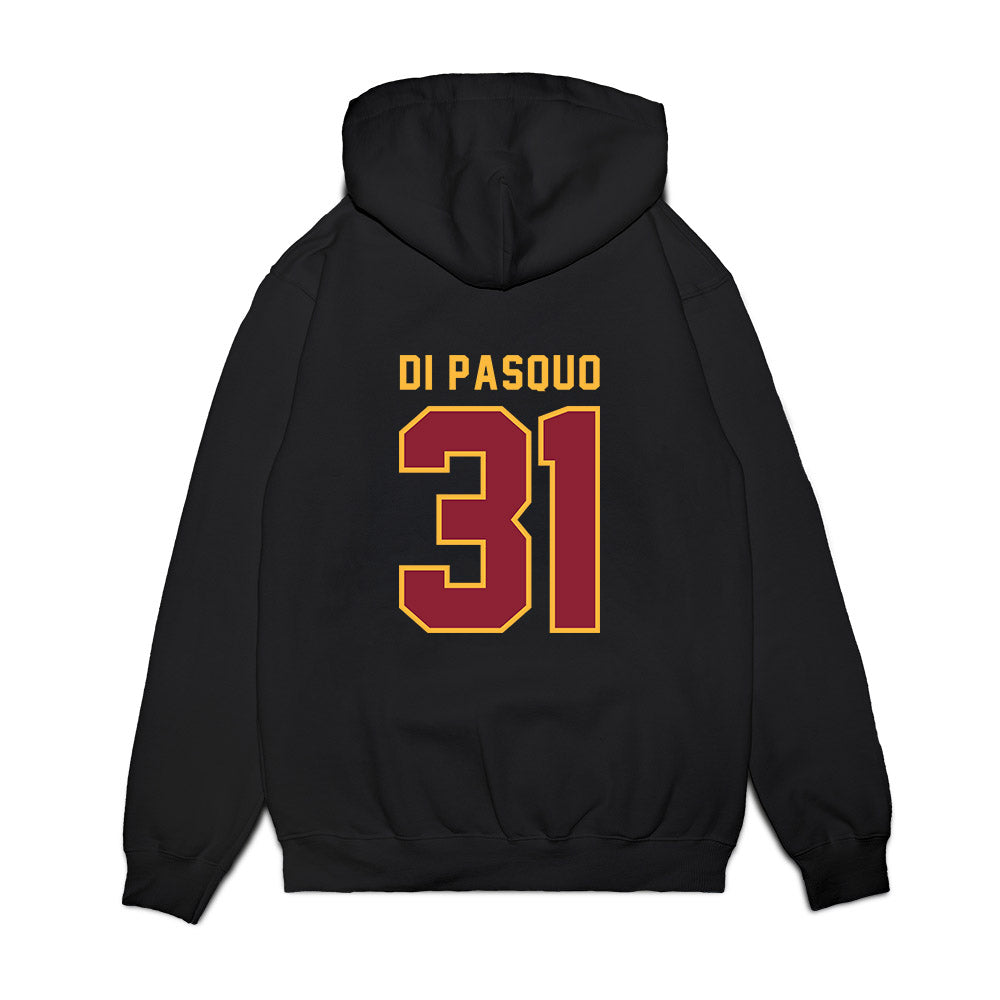 Minnesota - NCAA Men's Ice Hockey : Luca Di Pasquo - Vintage Shersey Premium Hooded Sweatshirt-1