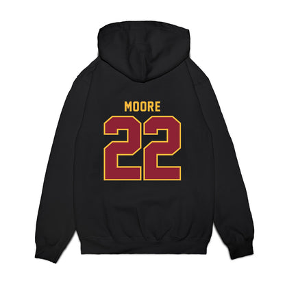Minnesota - NCAA Men's Ice Hockey : Javon Moore - Vintage Shersey Premium Hooded Sweatshirt-1