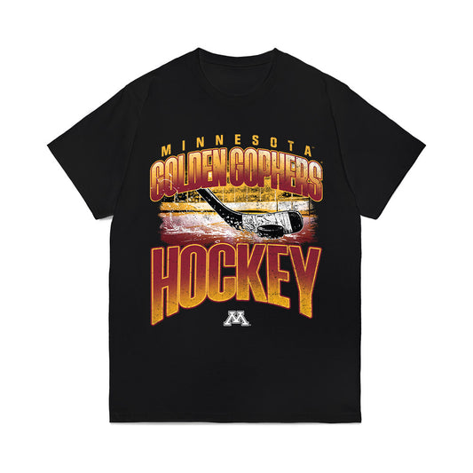 Minnesota - NCAA Men's Ice Hockey : Mason Moe - Vintage Shersey Comfort Colors T-Shirt-0