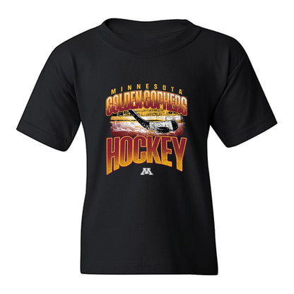 Minnesota - NCAA Men's Ice Hockey : Evan Murr - Vintage Shersey Youth T-Shirt-0