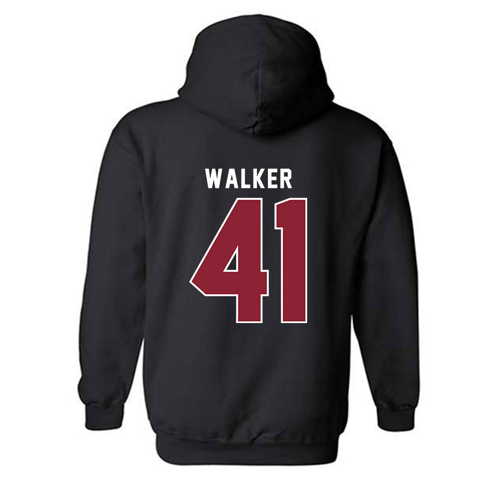 Colgate - NCAA Women's Ice Hockey : Farah Walker - Vintage Shersey Hooded Sweatshirt-1