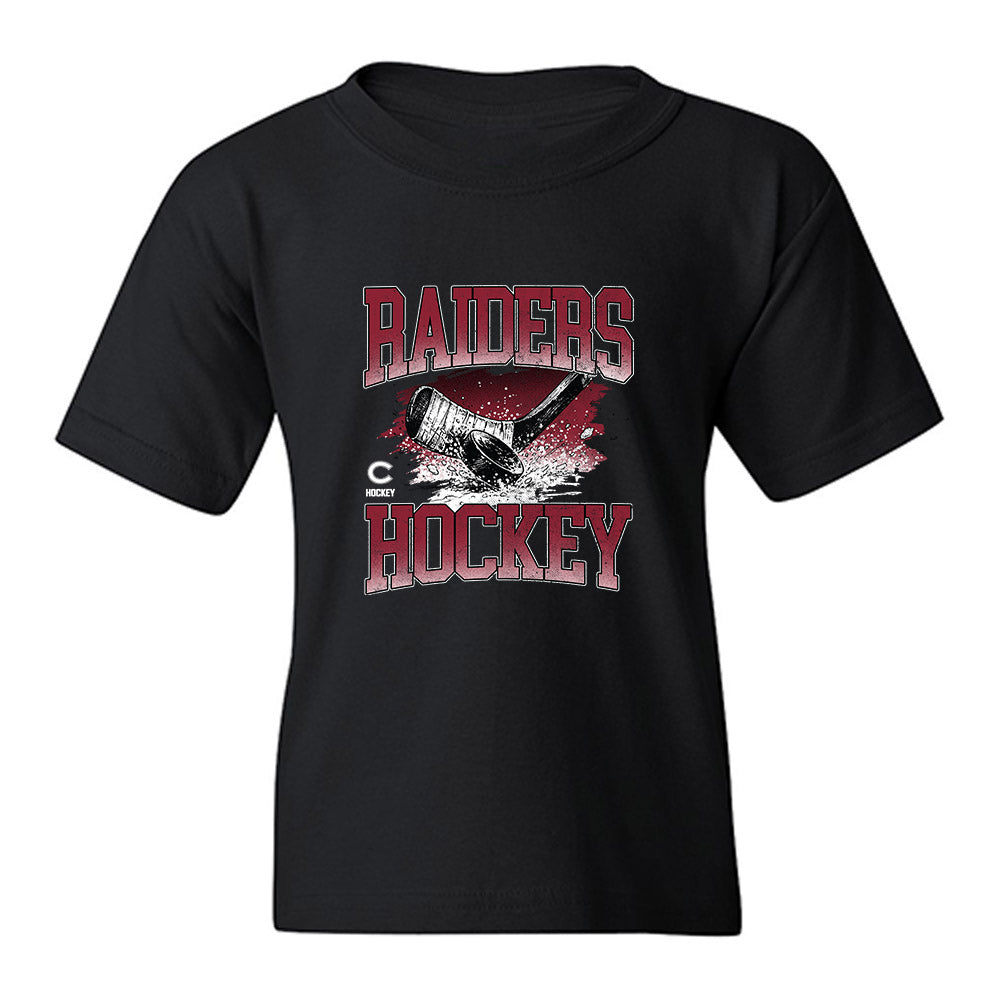 Colgate - NCAA Women's Ice Hockey : Farah Walker - Vintage Shersey Youth T-Shirt-0