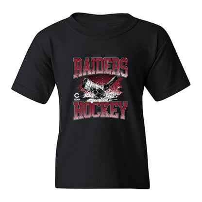 Colgate - NCAA Women's Ice Hockey : Farah Walker - Vintage Shersey Youth T-Shirt-0