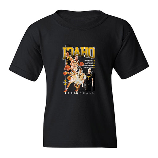 Idaho - NCAA Men's Basketball : - Team Collage Youth T-Shirt-0