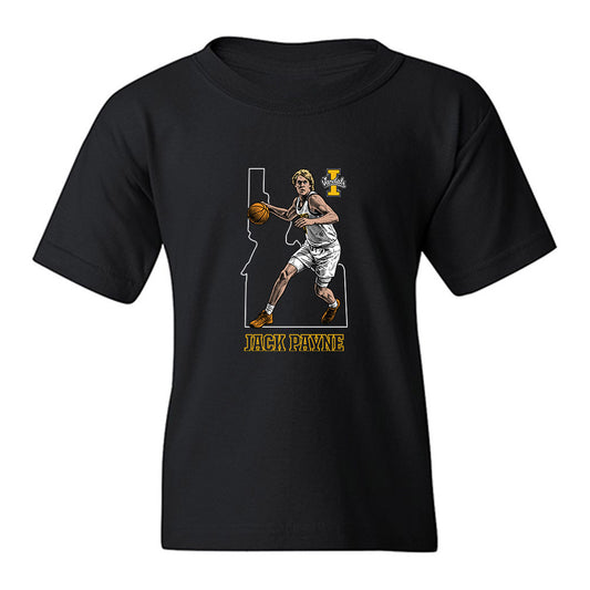 Idaho - NCAA Men's Basketball : Jack Payne - Caricature Youth T-Shirt-0