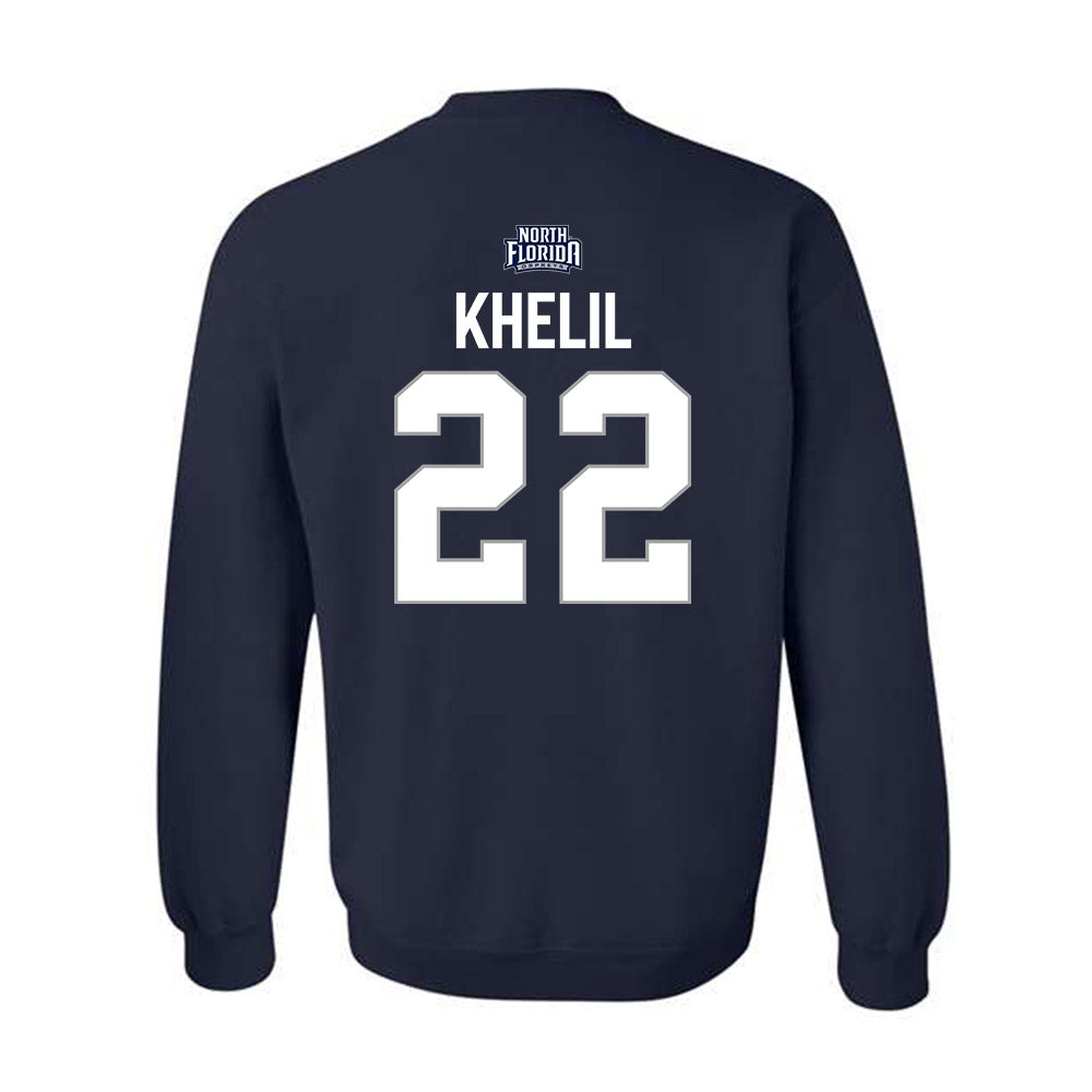 UNF - NCAA Men's Soccer : Anton Khelil - Classic Shersey Crewneck Sweatshirt-1