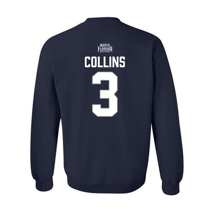 UNF - NCAA Baseball : Mitchell Collins - Classic Shersey Crewneck Sweatshirt-1