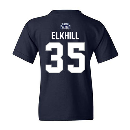 UNF - NCAA Baseball : Andrew Elkhill - Classic Shersey Youth T-Shirt-1
