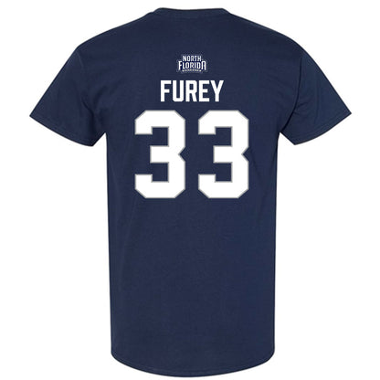 UNF - NCAA Baseball : Ryan Furey - Classic Shersey T-Shirt-1