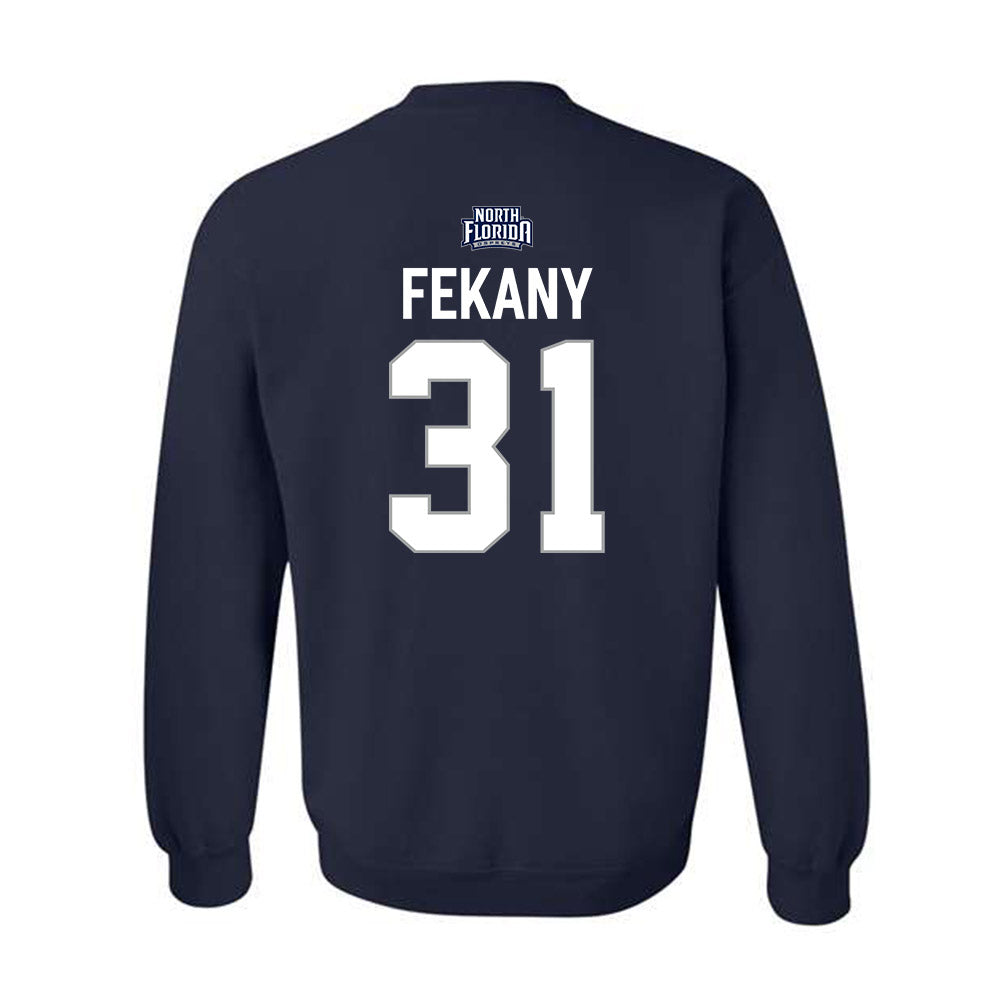 UNF - NCAA Women's Soccer : Allie Fekany - Classic Shersey Crewneck Sweatshirt-1