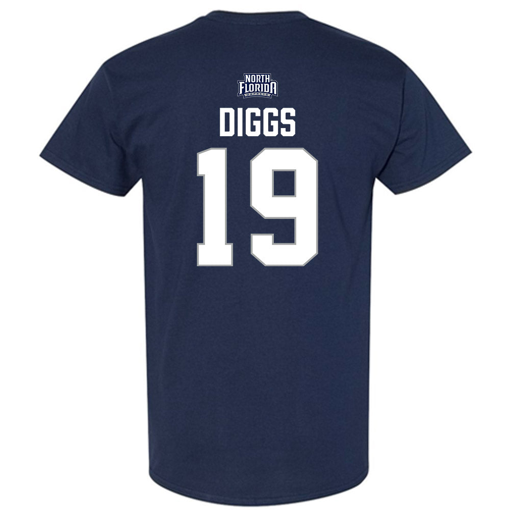 UNF - NCAA Baseball : Devin Diggs - Classic Shersey T-Shirt-1