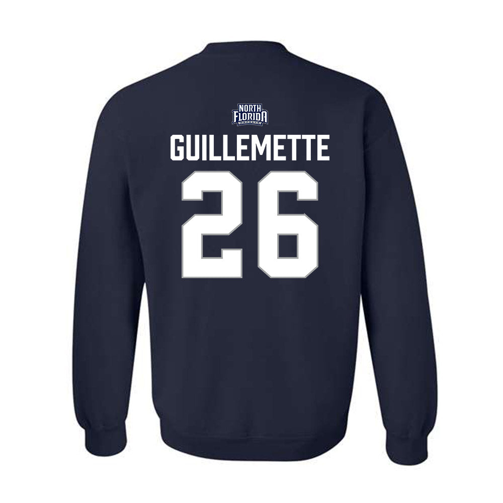 UNF - NCAA Women's Soccer : Morgan Guillemette - Classic Shersey Crewneck Sweatshirt-1