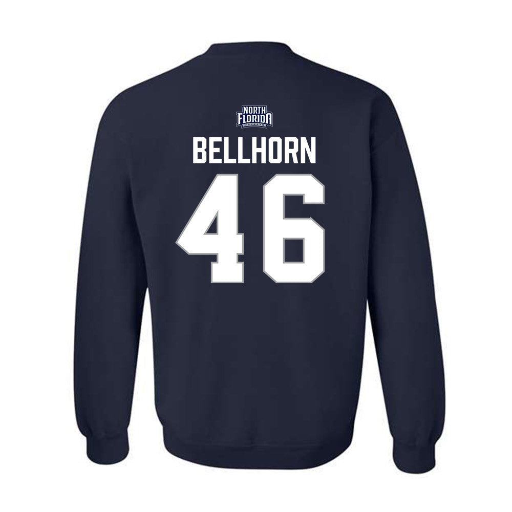 UNF - NCAA Baseball : Jackson Bellhorn - Classic Shersey Crewneck Sweatshirt-1
