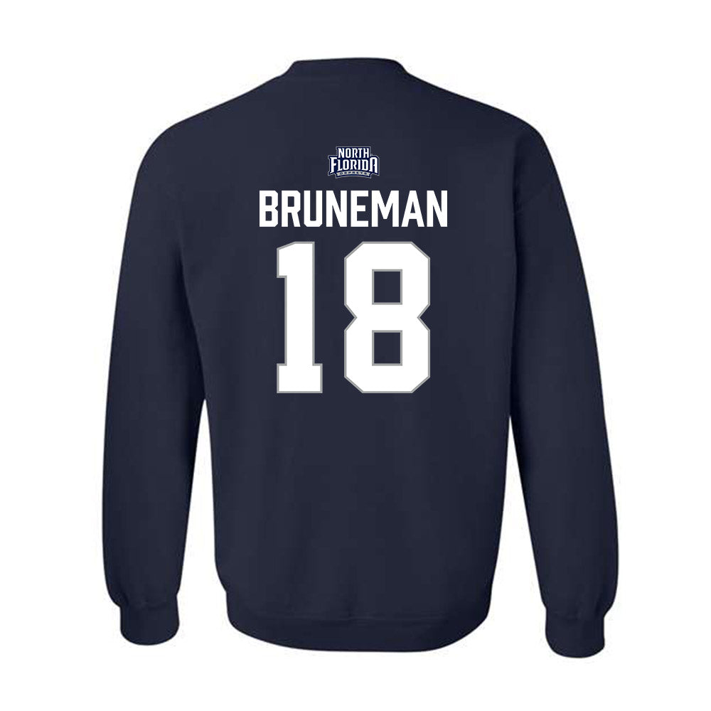 UNF - NCAA Softball : Addyson Bruneman - Classic Shersey Crewneck Sweatshirt-1