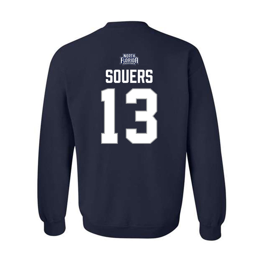 UNF - NCAA Women's Soccer : allison souers - Classic Shersey Crewneck Sweatshirt-1