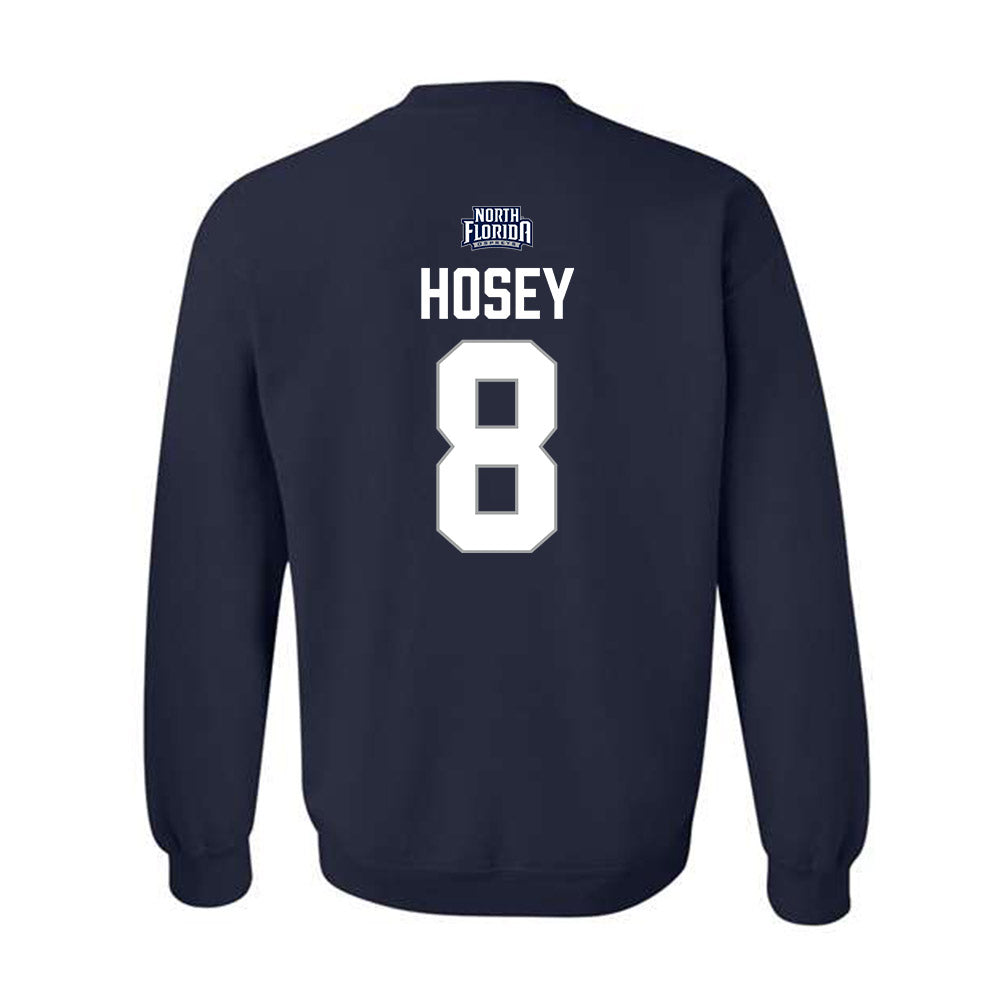 UNF - NCAA Baseball : Boone Hosey - Classic Shersey Crewneck Sweatshirt-1