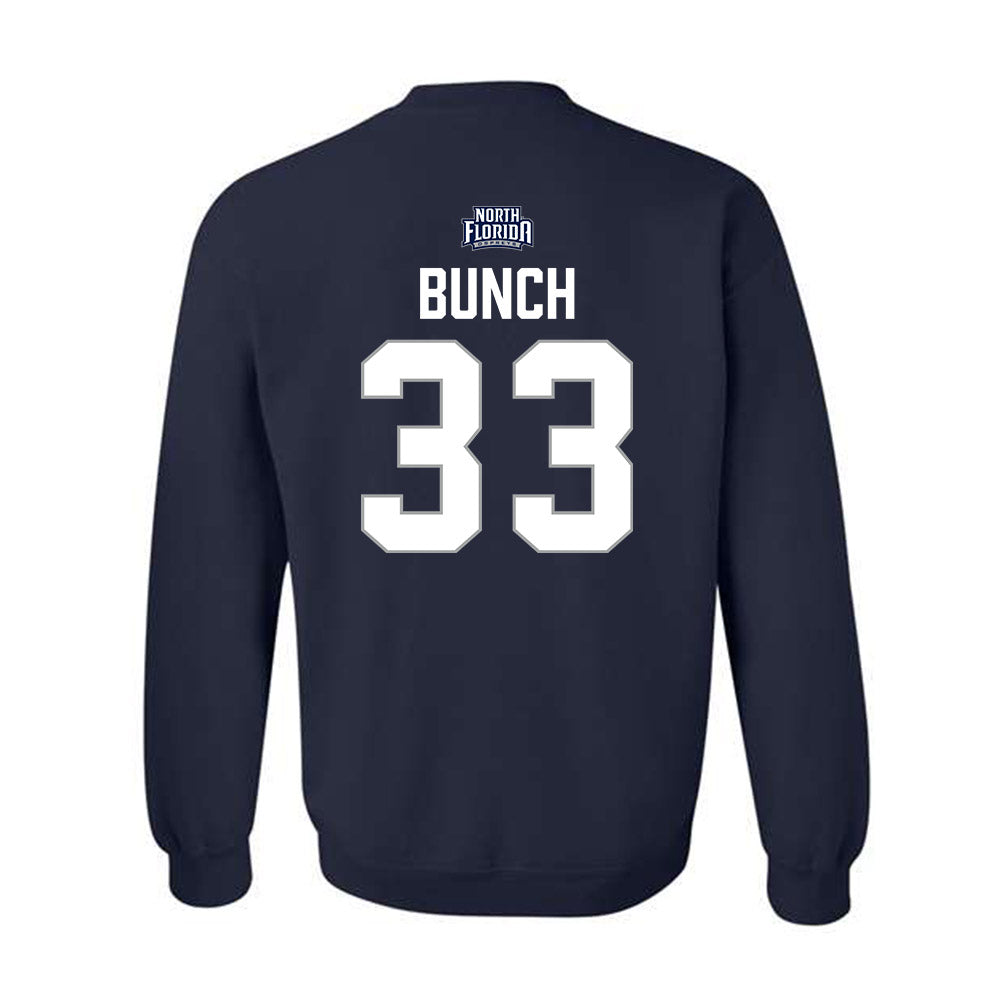 UNF - NCAA Beach Volleyball : Ally Bunch - Classic Shersey Crewneck Sweatshirt-1