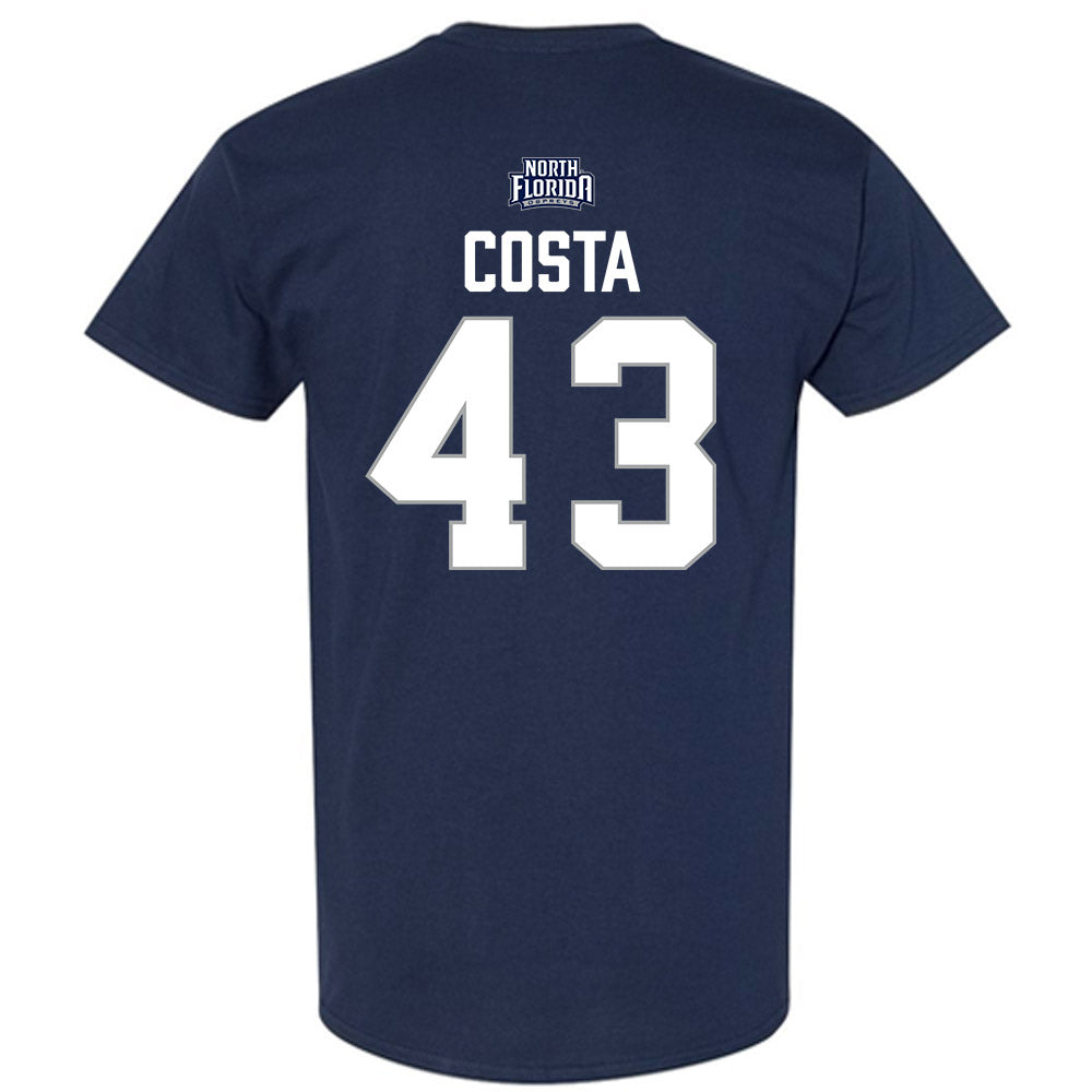 UNF - NCAA Baseball : John Costa - Classic Shersey T-Shirt-1