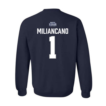 UNF - NCAA Women's Soccer : Sofia Miliancano - Classic Shersey Crewneck Sweatshirt-1